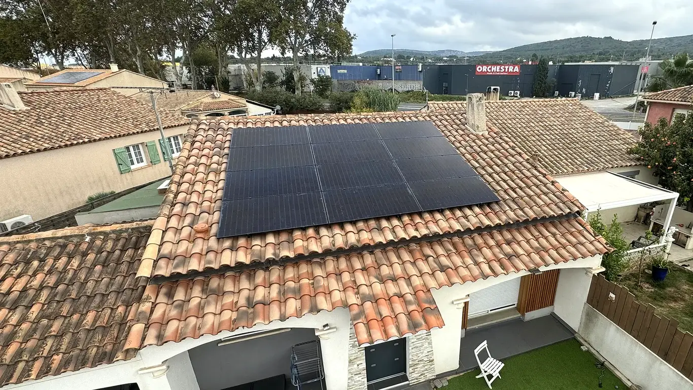 6 kWc de panneaux DualSun à Balaruc-les-Bains